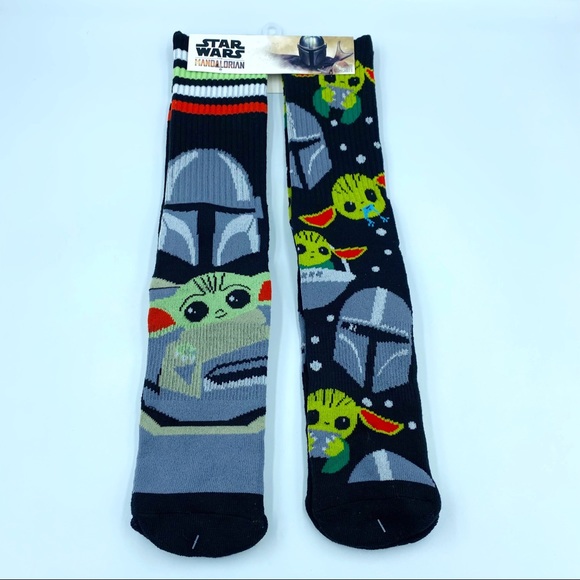 Disney Other - Disney Star Wars The Mandalorian Baby Yoda Socks